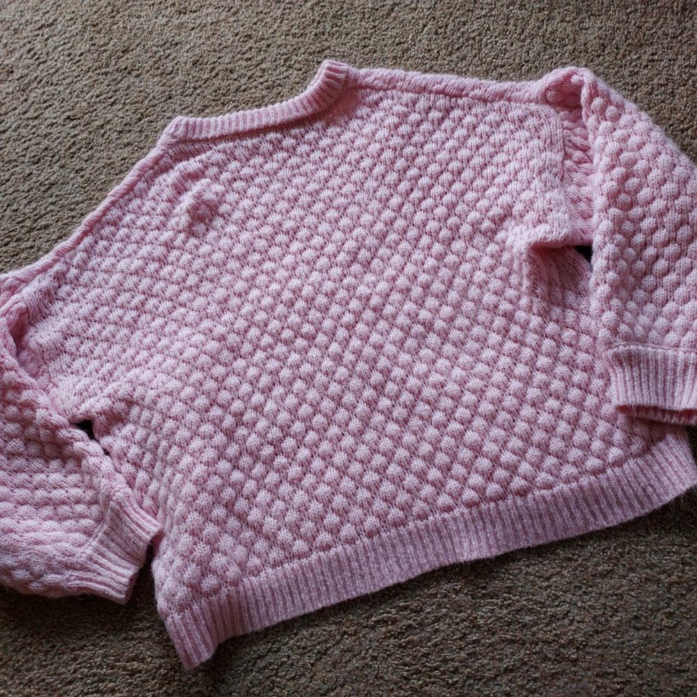 Adorable Pink Sweater